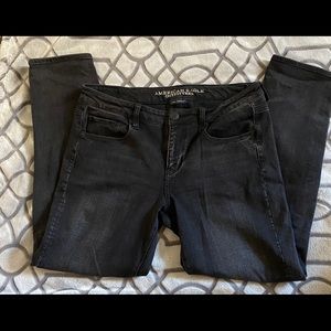 American Eagle skinny black jeans